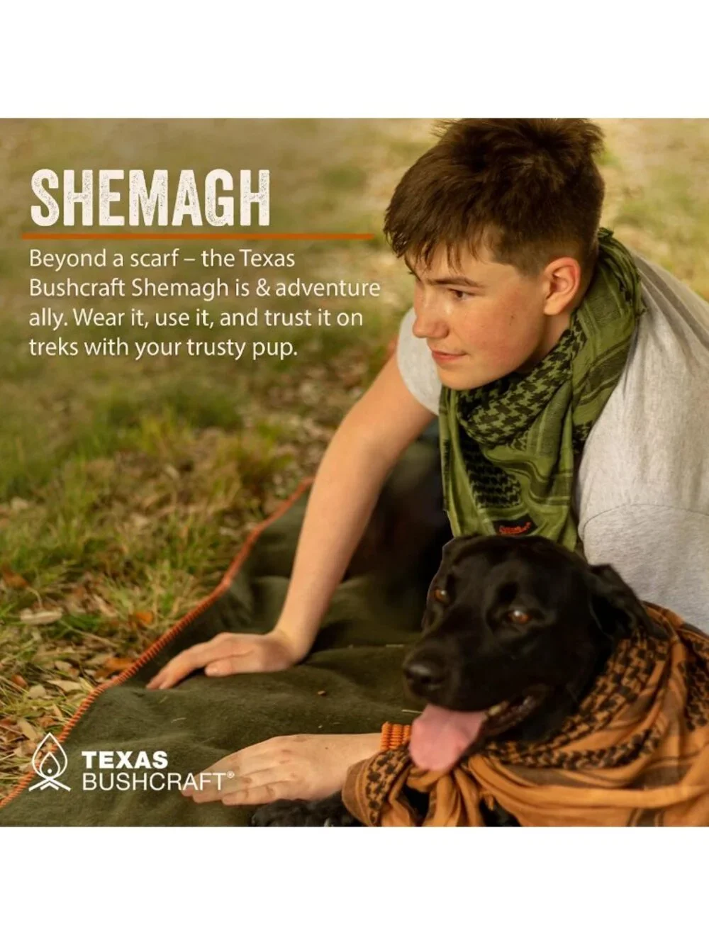 Tactical Shemagh Scarf - 100% Cotton Keffiyeh for Camping, Hiking, and Outdoor